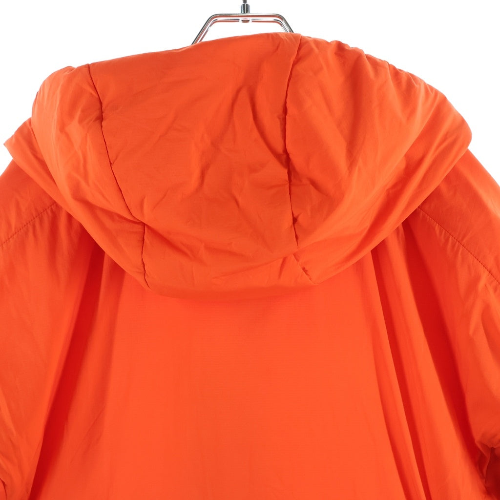 ARC'TERYX(アークテリクス) ロゴ ナイロン フーディー ジャケット ジップアップ パーカー ブルゾン アウター #M オレンジ