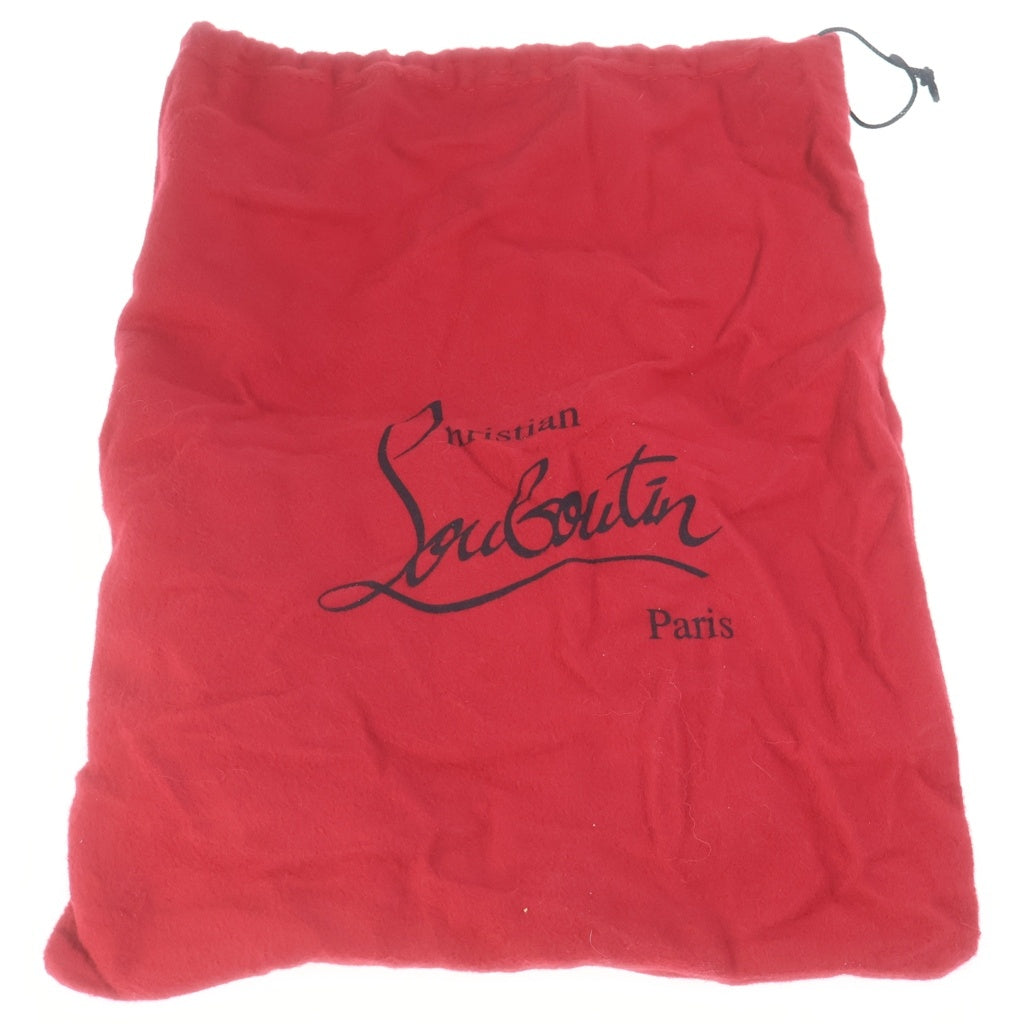 CHRISTIAN LOUBOUTIN(クリスチャンルブタン) シースルー ヒールパンプス ブラック ドット #38 レディース