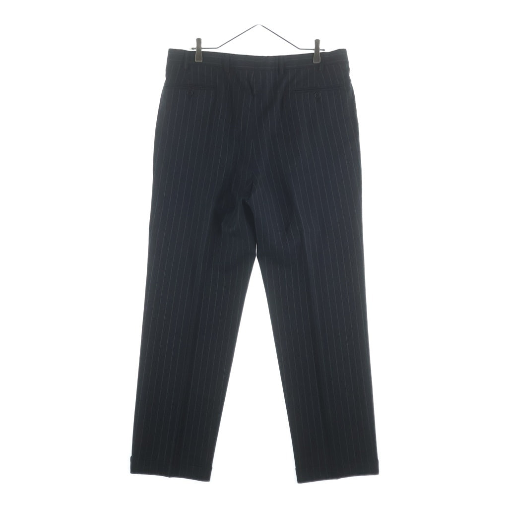 GIORGIO ARMANI(ジョルジオアルマーニ) ストライプ セットアップスーツ ジャケット スラックス ダークネイビー