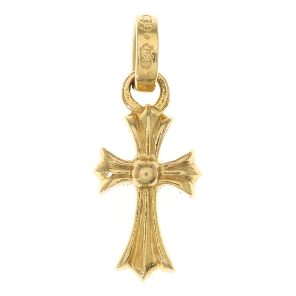 CHROME HEARTS(クロムハーツ) 22K CRS BBYFAT P/DIA ベイビーファットクロス PAVEダイヤ ペンダントトップ ゴールド BCA035
