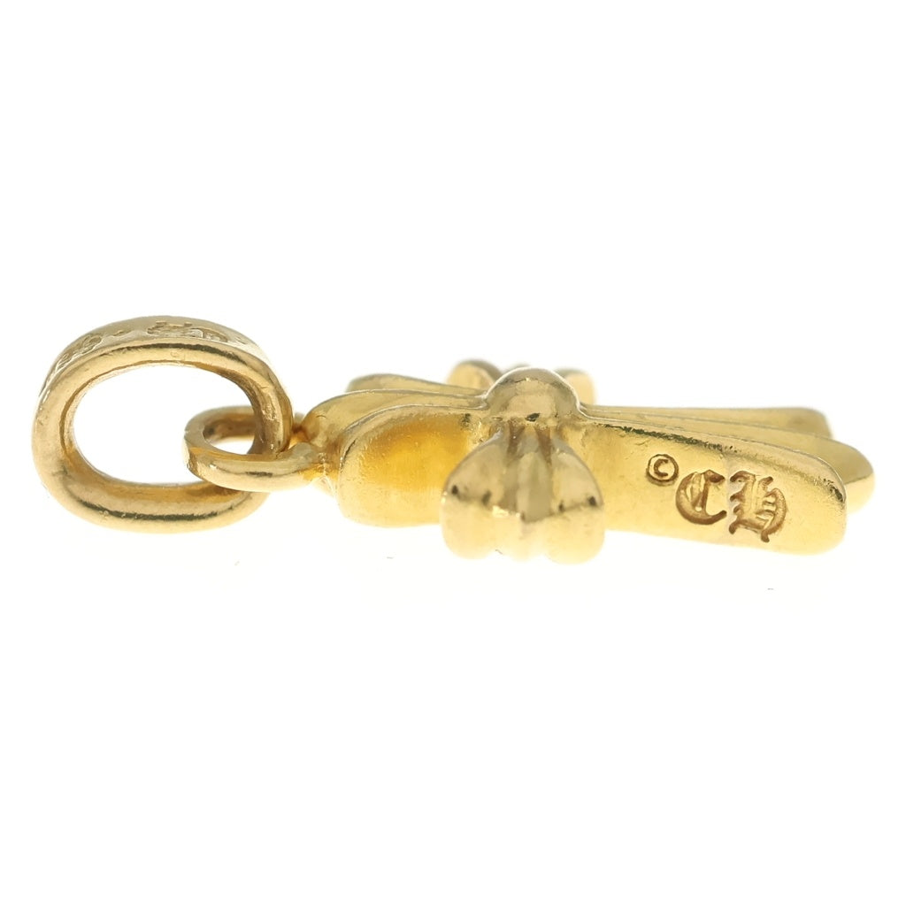 CHROME HEARTS(クロムハーツ) 22K CRS BBYFAT P/DIA ベイビーファットクロス PAVEダイヤ ペンダントトップ ゴールド BCA035