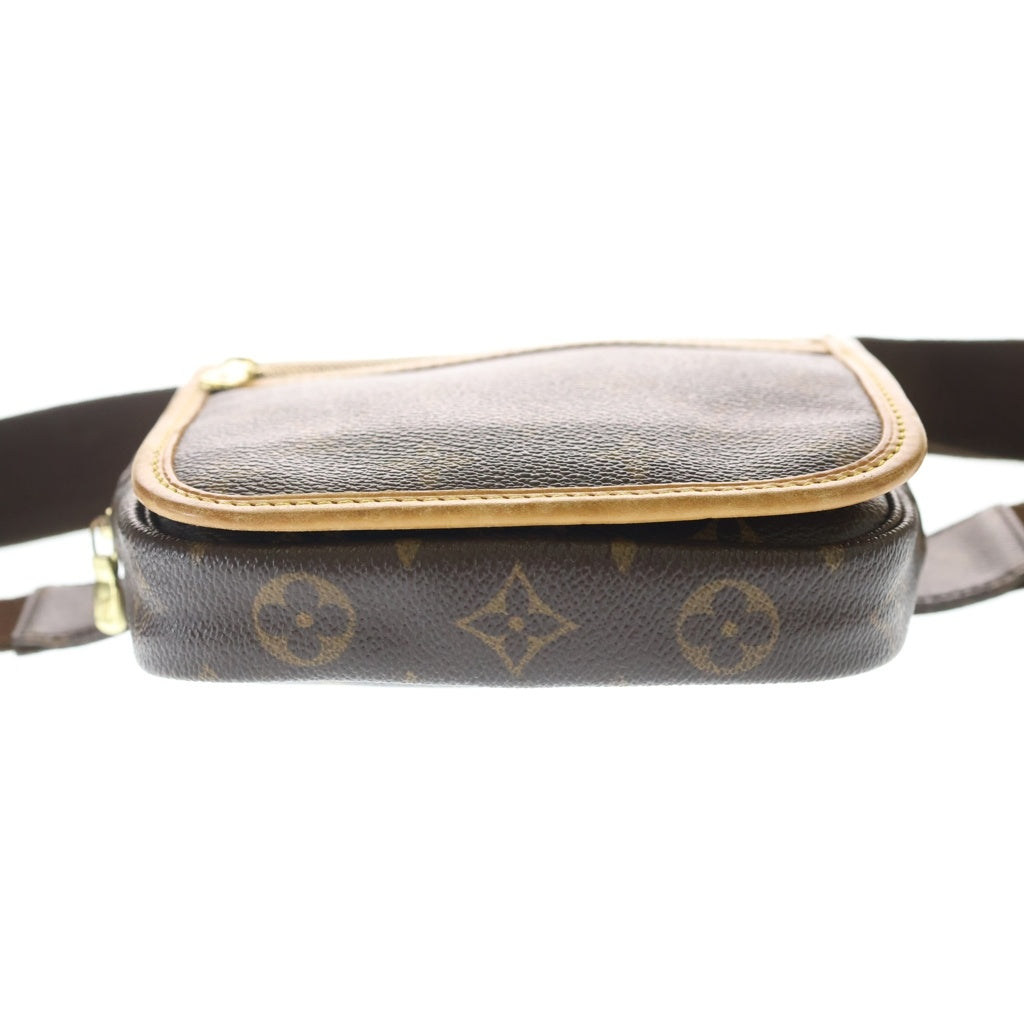 LOUIS VUITTON(ルイヴィトン) モノグラム バムバッグ・ボスフォール ショルダーバッグ ミニバッグ ボディバッグ ブラウン PVCレザー M40108 ゴールド金具 レディース