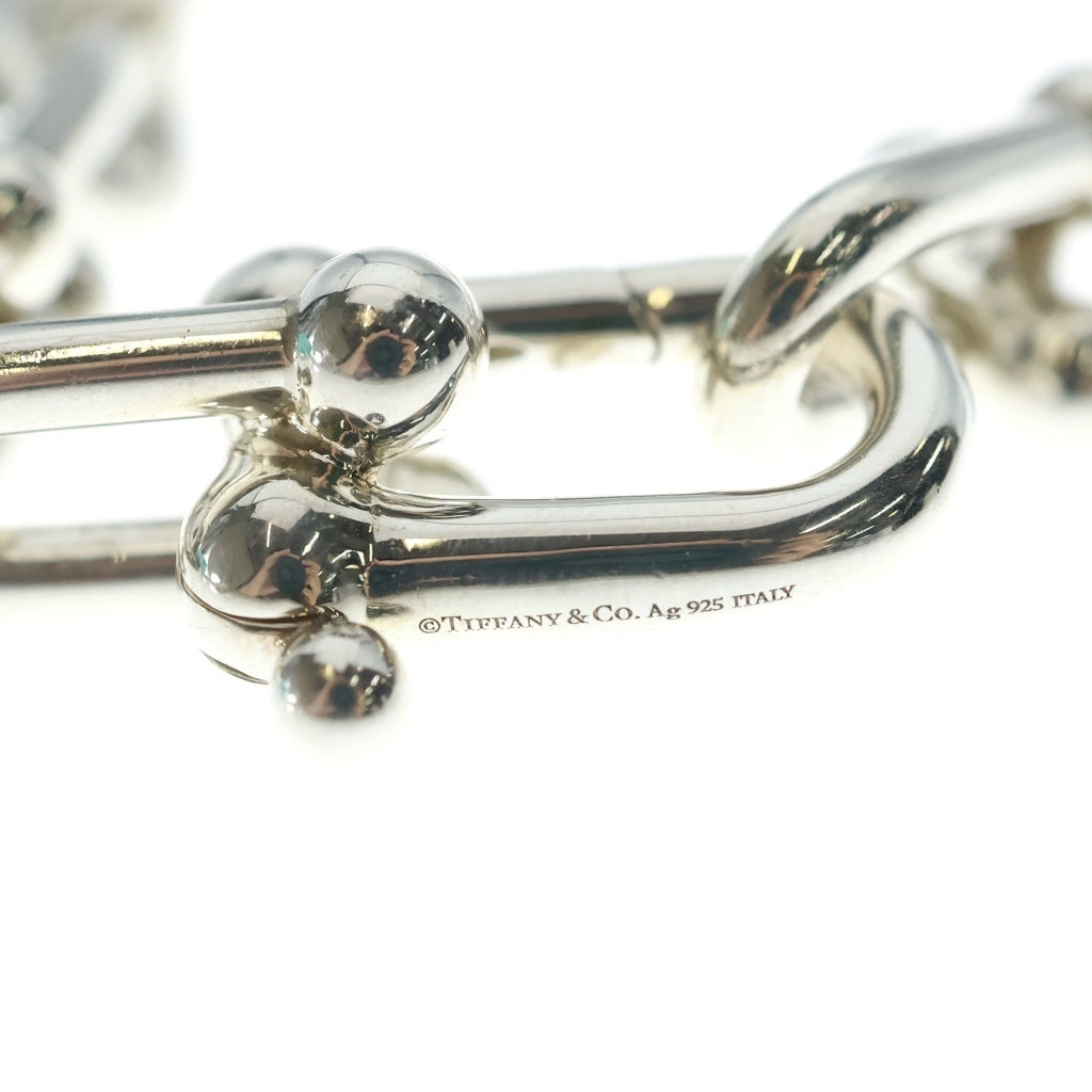 TIFFANY & Co.(ティファニー) ハードウェア ラージ リンク ブレスレット SV925 チェーンブレスレット 14コマ シルバー レディース