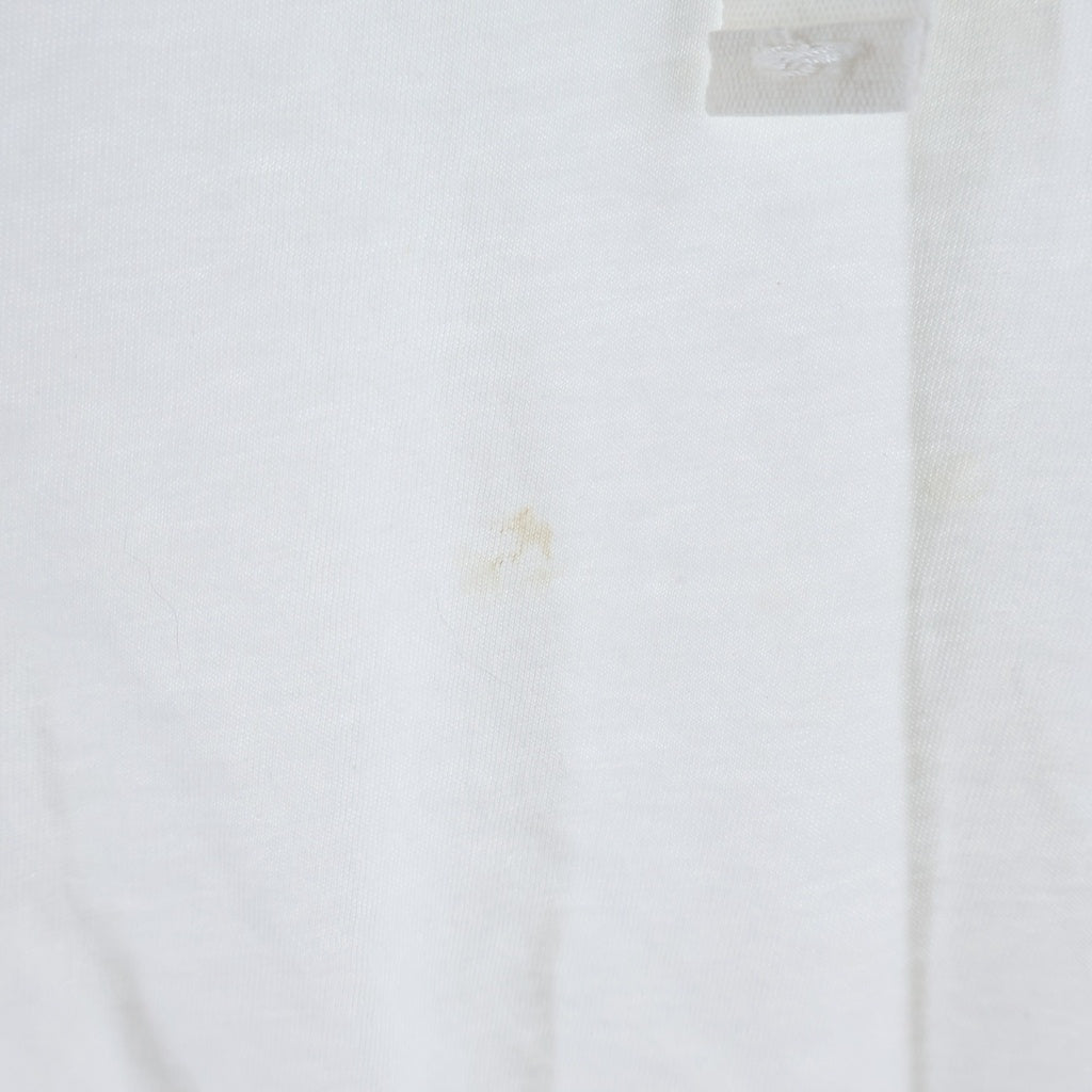 PRADA(プラダ) ネックラインストーン 半袖Tシャツ ホワイト #S レディース