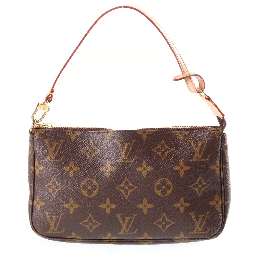 LOUIS VUITTON(ルイヴィトン) モノグラム アクセソワール PVC レザー ハンドバッグ アクセサリーポーチ ブラウン M51980 レディース