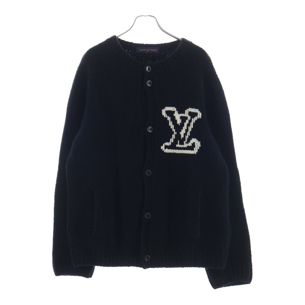LOUIS VUITTON(ルイヴィトン) 26SS チャンキー インターシャ カーディガン ブラック RM261MQ QNC HUN44W