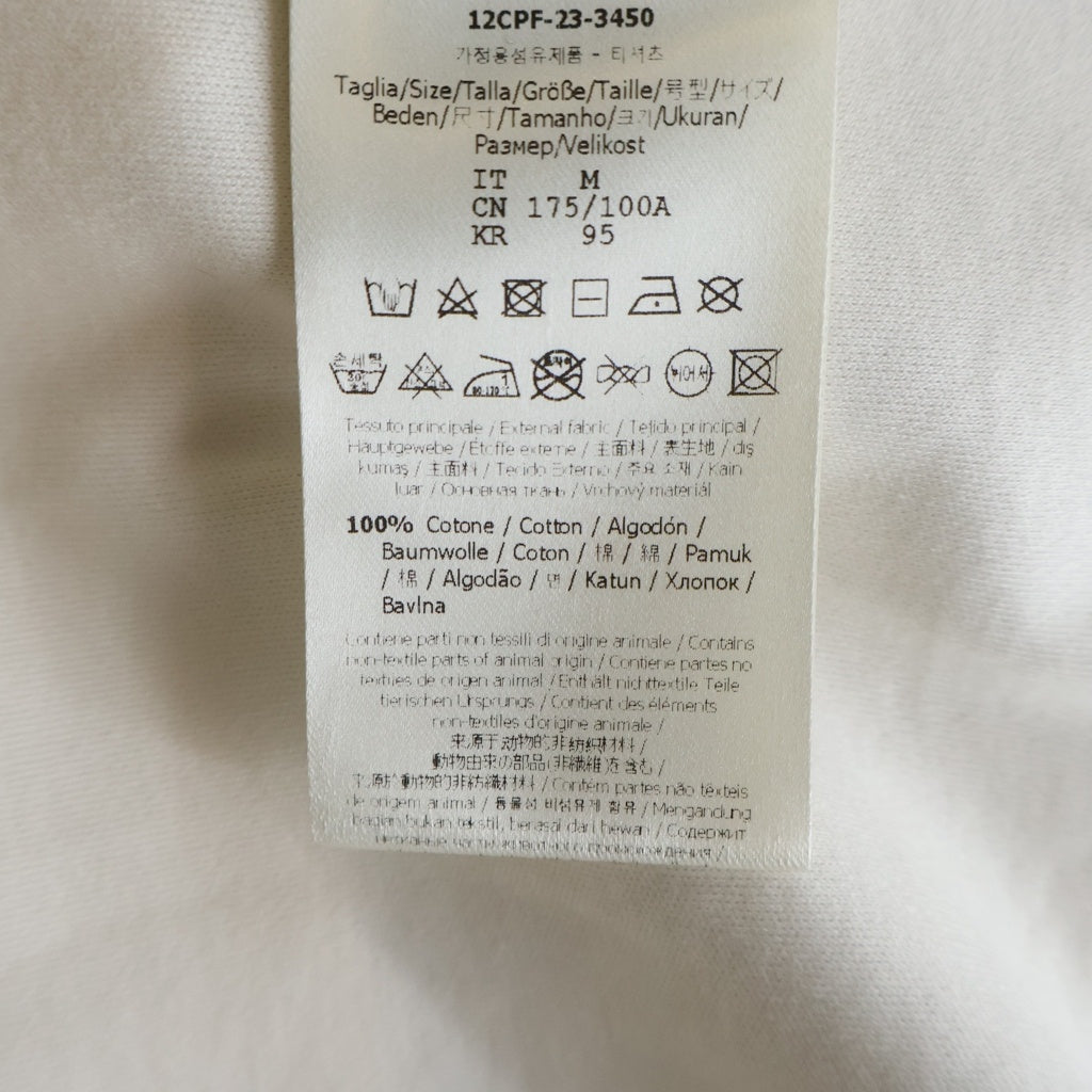 FENDI(フェンディ) ツールモチーフ Tシャツ アイボリー コットン #M FY0936AR6Y