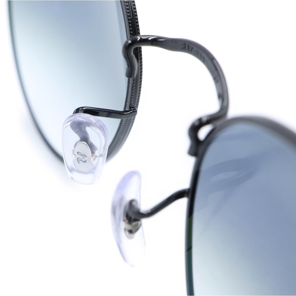 Ray Ban(レイバン) RB3447 ROUND METAL ラウンドメタル サングラス アイウェア メガネ 眼鏡 ブラック/ブルー