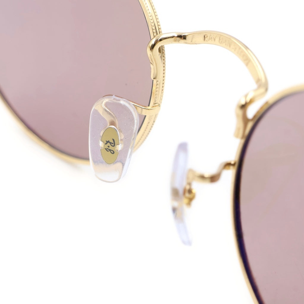 Ray Ban(レイバン) RB3547 OVAL METAL オーバルメタルフレーム サングラス アイウェア メガネ 眼鏡 カラーレンズ ゴールド/ブラウン レディース