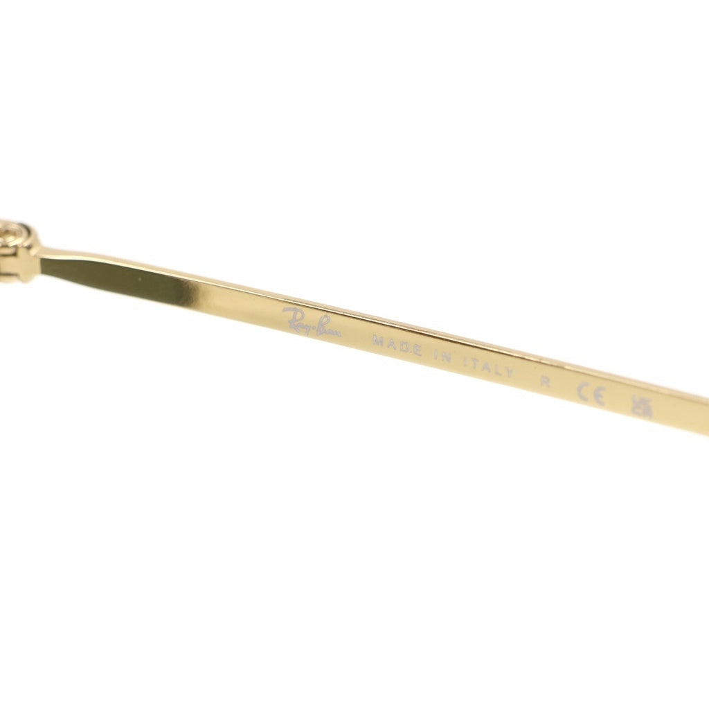 Ray Ban(レイバン) RB3565 JACK ジャック ラウンドフレーム サングラス アイウェア メガネ 眼鏡 ゴールド/グリーン