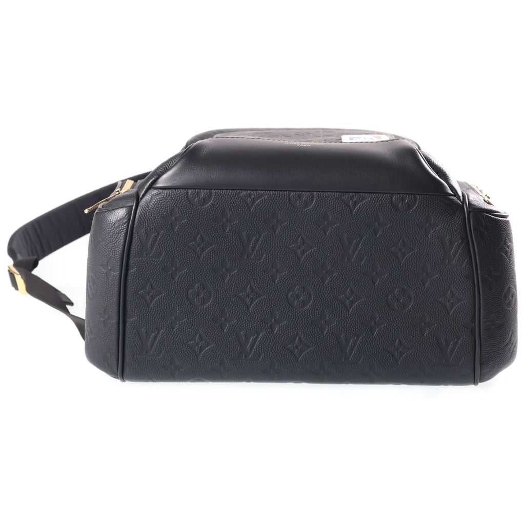 LOUIS VUITTON(ルイヴィトン) NBAコラボ モノグラムアンプラント バスケット バッグパック リュックサック ブラック レザー M57972 レディース