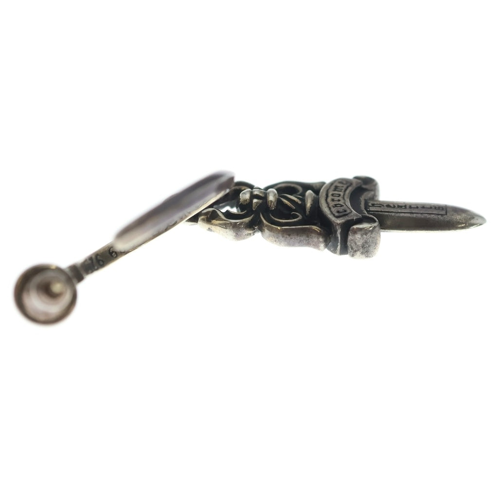 CHROME HEARTS(クロムハーツ) No5 DAGGER #5 ダガー フープ ピアス SV925 シルバー BCA106