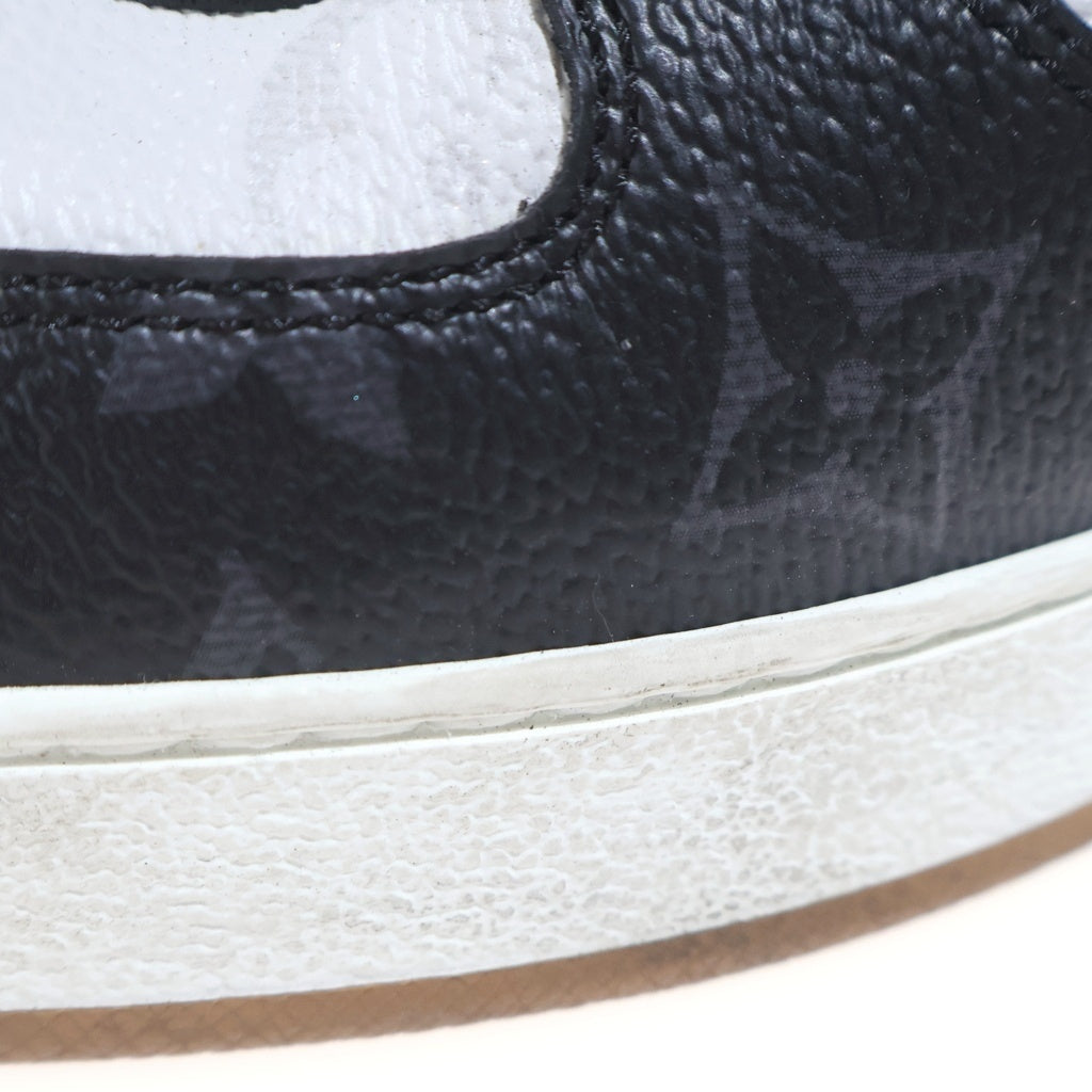 LOUIS VUITTON(ルイヴィトン) RIVOLI TRAINER BOOT SNEAKERS リヴォリライン モノグラム レザー ハイカット スニーカー #9 1/2 ブラック/ホワイト/ブラウン 1A44VS