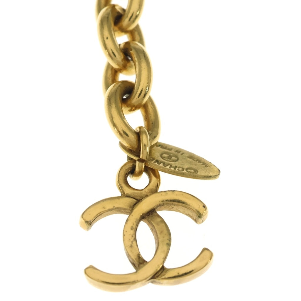 CHANEL(シャネル) 太陽モチーフ フェイクパール ネックレス ゴールド GP レディース