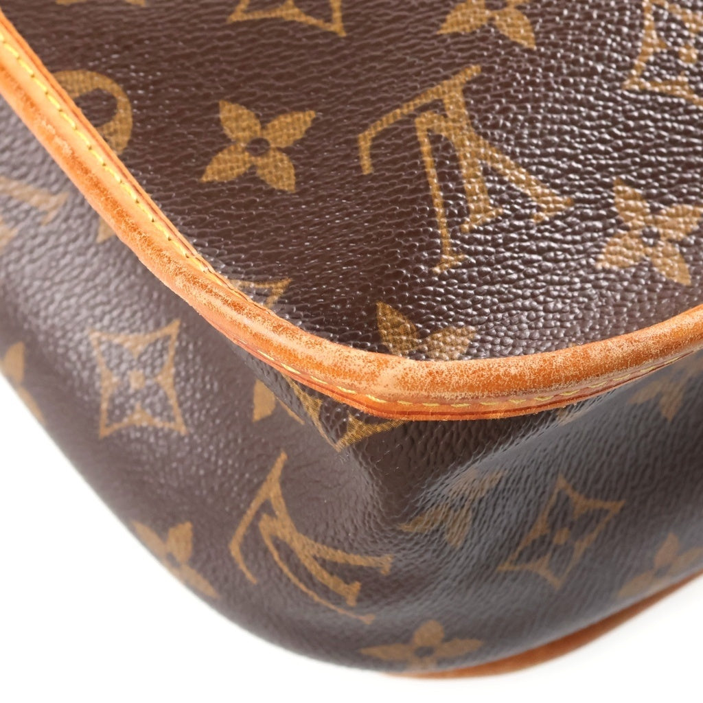LOUIS VUITTON(ルイヴィトン) モノグラム メッセンジャー ボスフォールPM PVC レザー ショルダーバッグ ブラウン M40106 レディース
