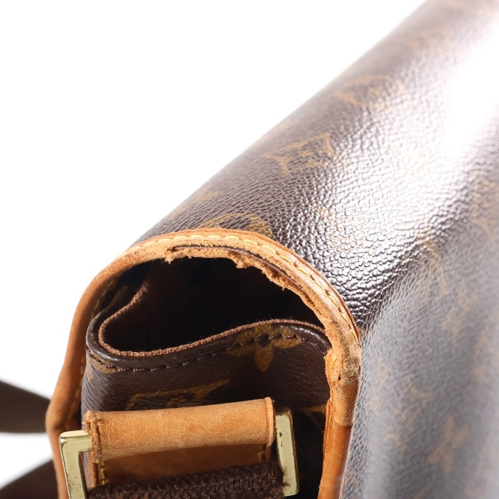 LOUIS VUITTON(ルイヴィトン) モノグラム メッセンジャー ボスフォールPM PVC レザー ショルダーバッグ ブラウン M40106 レディース