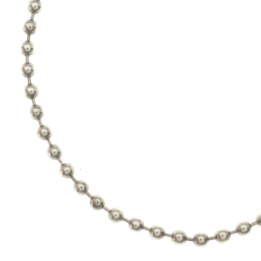 CHROME HEARTS(クロムハーツ) BALLCHAIN NECKLACE ボールチェーン ネックレス シルバー