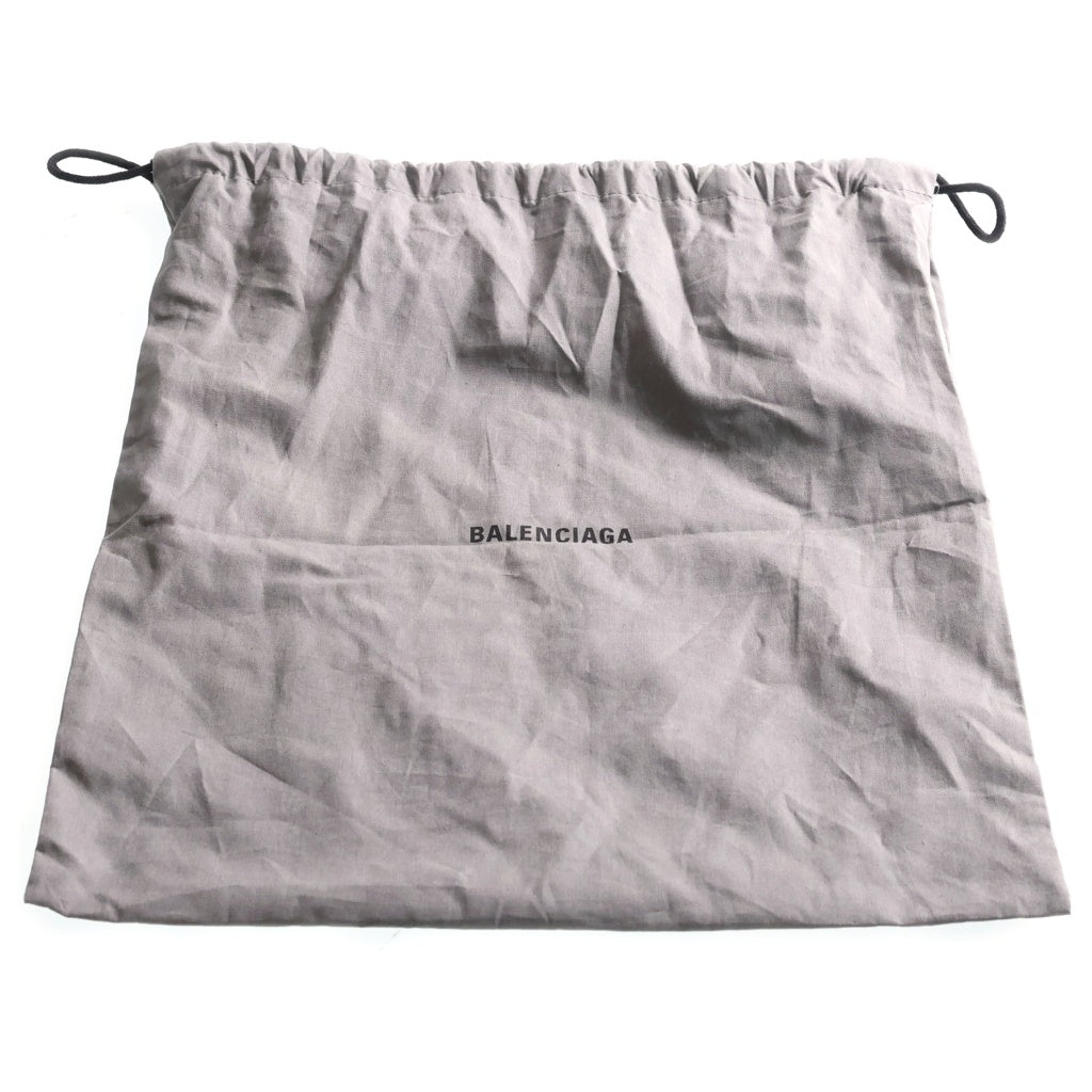 BALENCIAGA(バレンシアガ) ルカゴール ボディバッグ ショルダーバッグ ブラック レザー 742013 シルバー金具 レディース