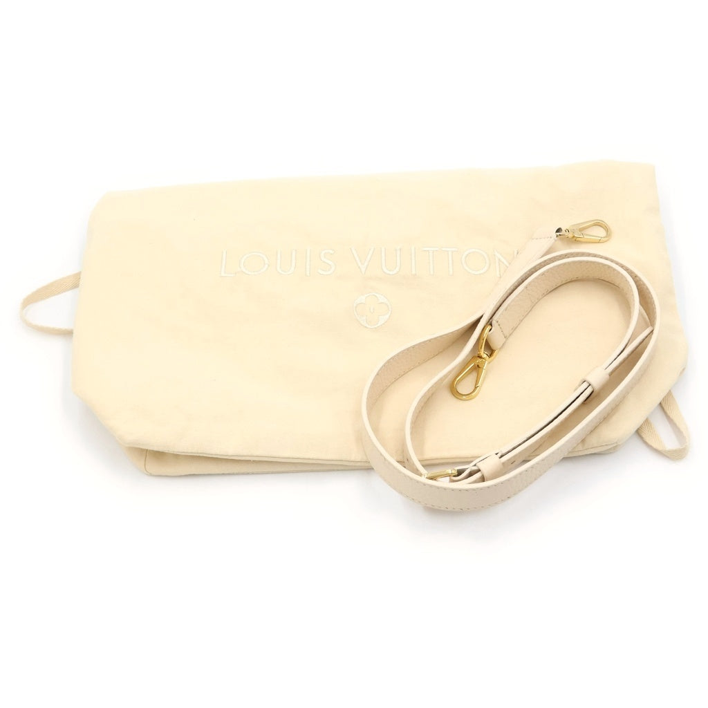 LOUIS VUITTON(ルイヴィトン) カプシーヌBB フラワーロゴ 2WAYハンドバッグ ショルダーバッグ ライトピンク レザー ゴールド金具 レディース