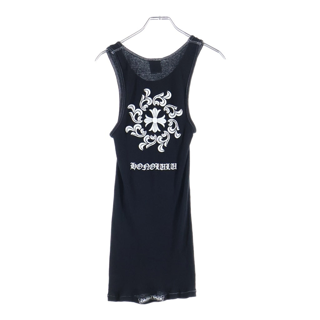 CHROME HEARTS(クロムハーツ) OLD ホノルル限定 リブ タンクトップ ブラック