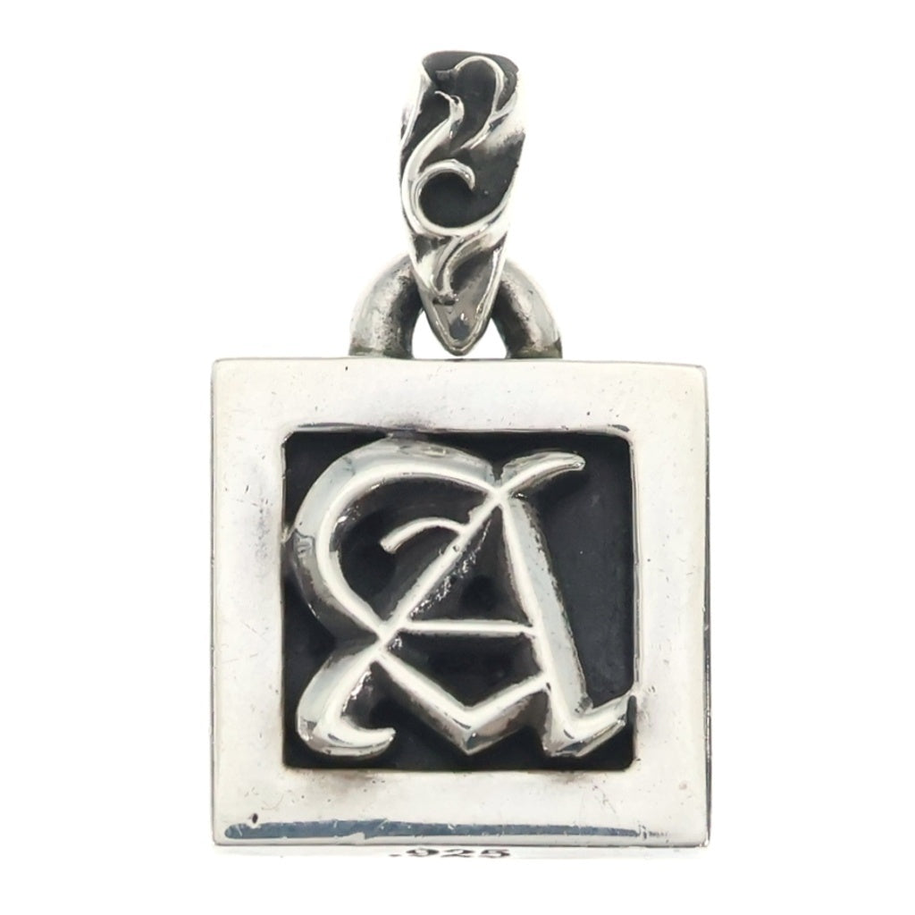 CHROME HEARTS(クロムハーツ) FRAMED LETTER BLOCK フレームド レターブロック A アルファベットチャーム シルバー