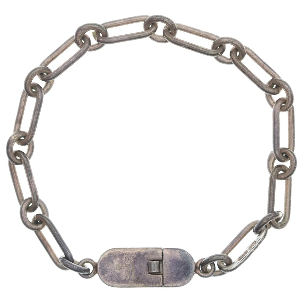 GUCCI(グッチ) チェーンブレスレット SV925 シルバー