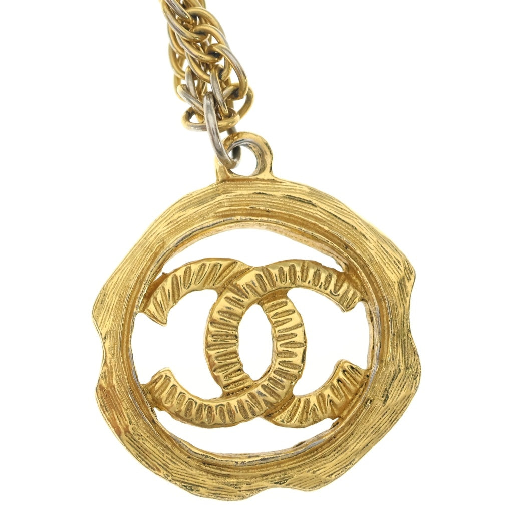 CHANEL(シャネル) ココマーク ネックレス チェーン ヴィンテージ ゴールド レディース