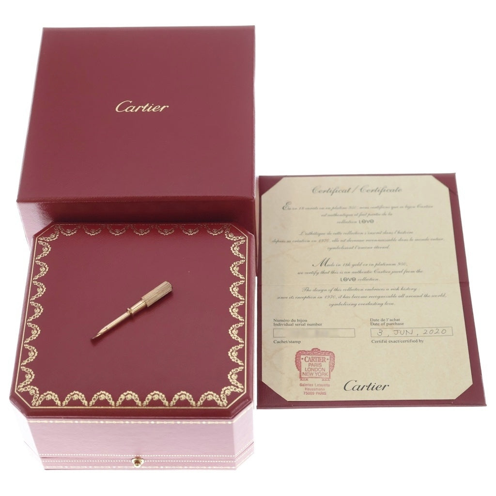 Cartier(カルティエ) ラブブレス ブレスレット SM 750PG ピンクゴールド レディース