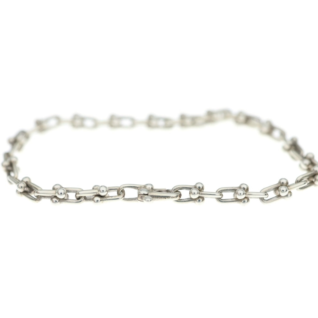 TIFFANY & Co.(ティファニー) ハードウェア マイクロ リンク ブレスレット SV925 シルバー レディース