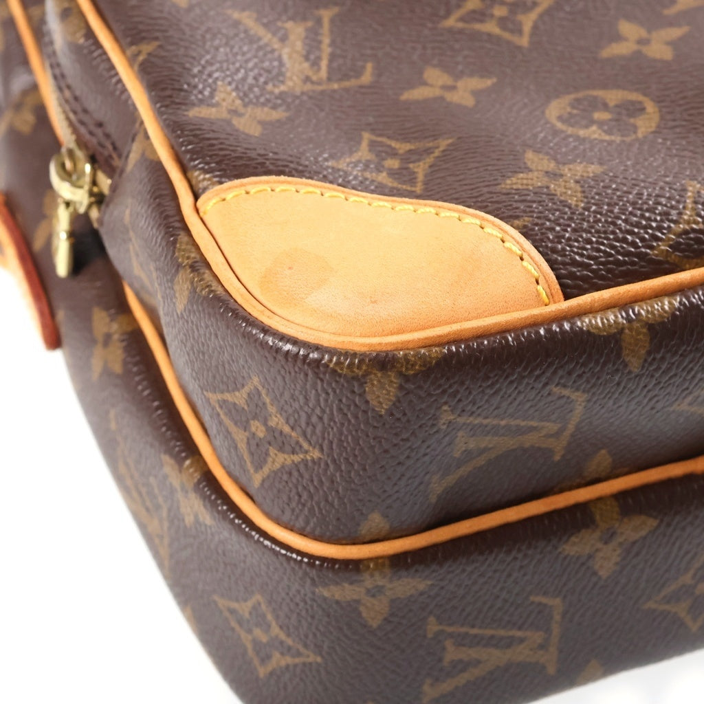 LOUIS VUITTON(ルイヴィトン) モノグラム アマゾン ショルダーバッグ レザー ブラウン M45236 レディース