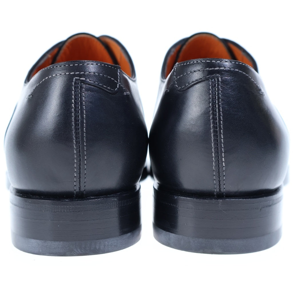 Santoni(サントーニ) ストレートチップシューズ 革靴 ブラック レザー