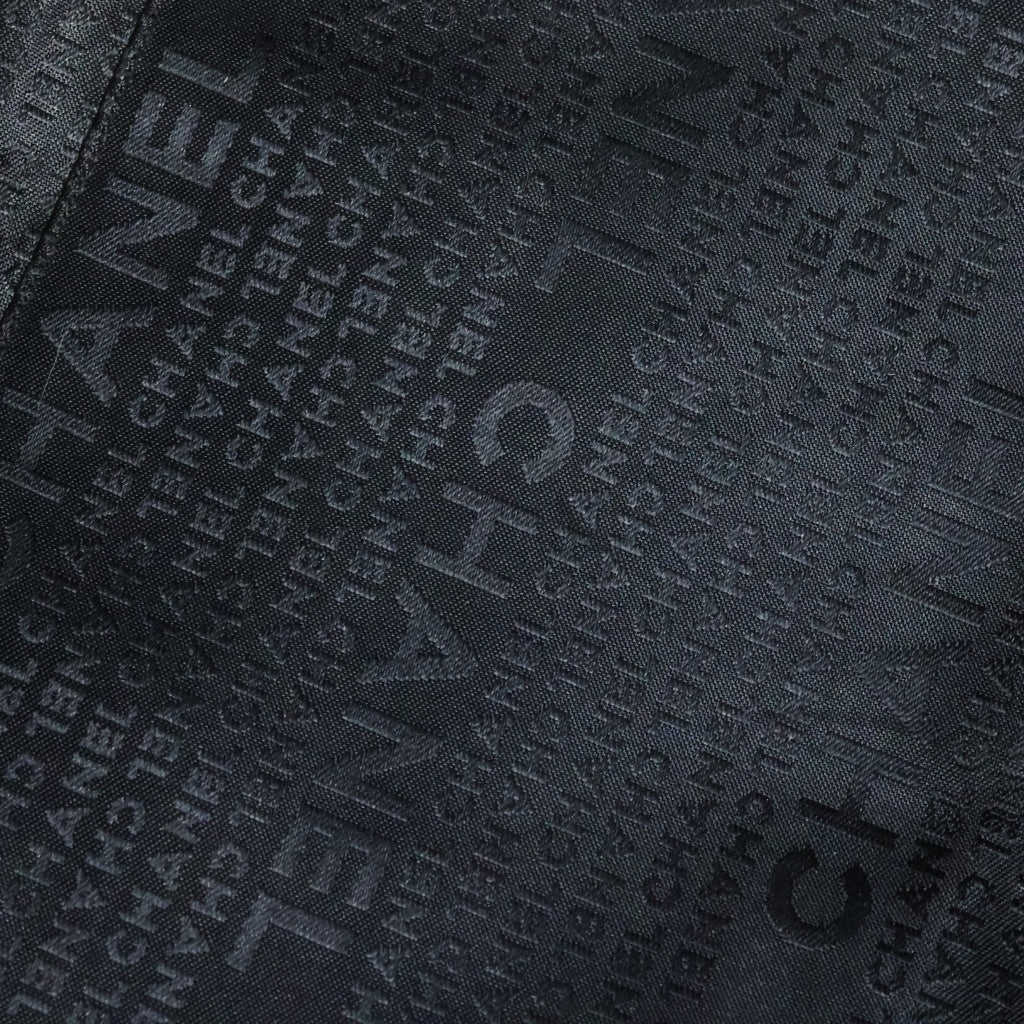 CHANEL(シャネル) チョコバー ハンド ミニボストンバッグ キャビアスキン レザー ココマーク シルバー金具 ブラック 87番台 レディース