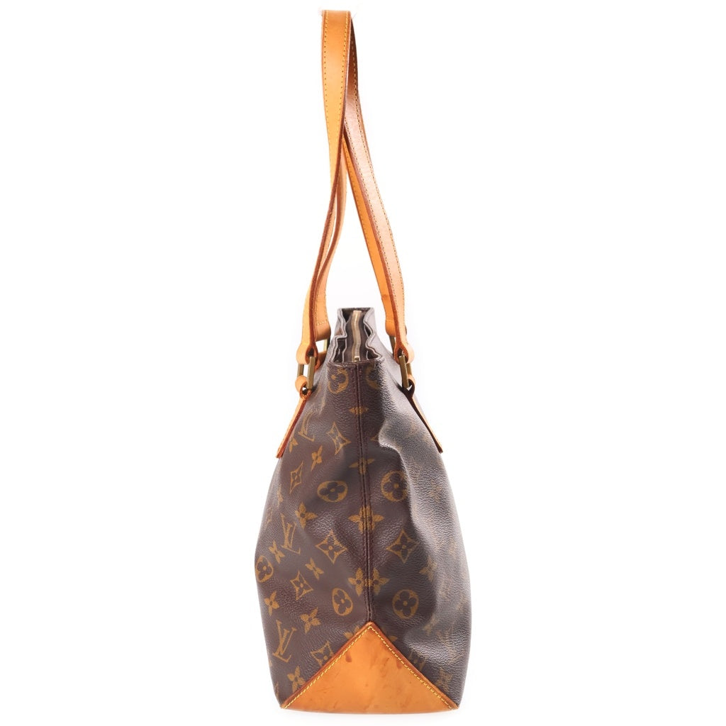 LOUIS VUITTON(ルイヴィトン) モノグラム カバピアノ トートバッグ ブラウン PVC レザー M51148 レディース