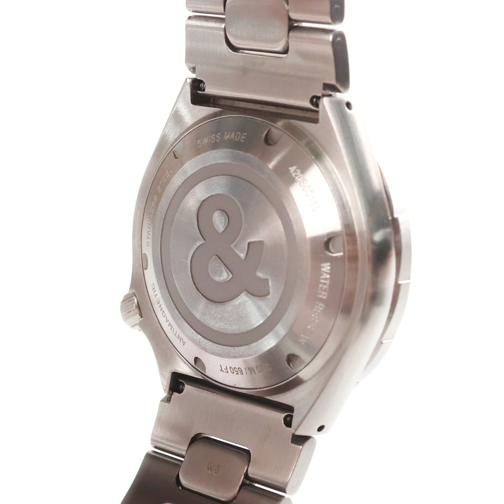BELL & ROSS(ベルアンドロス) タイプデミナー デイト プロフェッショナル DEMINEUR-B 黒文字盤 ステンレス 420S0015