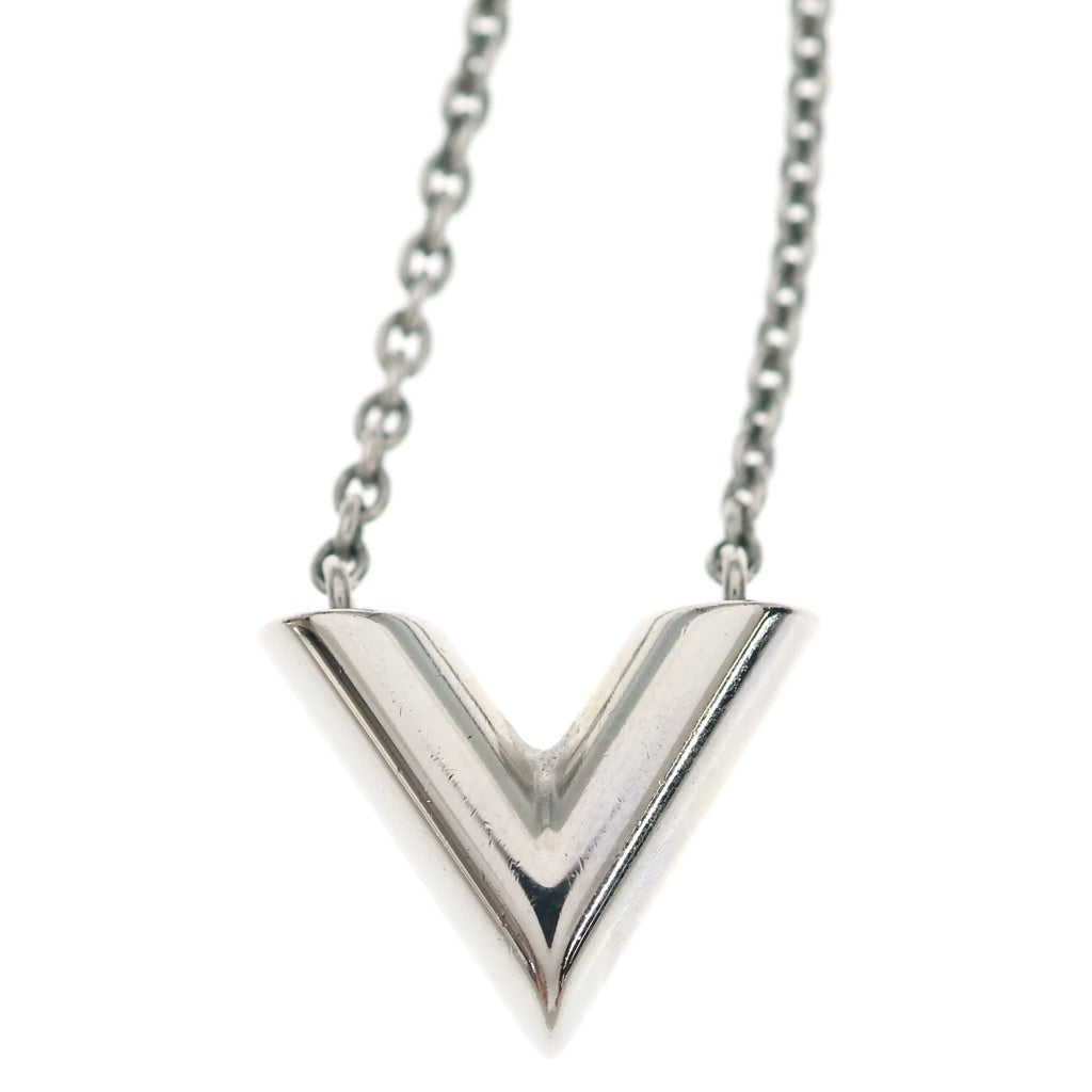LOUIS VUITTON(ルイヴィトン) エッセンシャルV ネックレス ペンダント チェーン シルバー M63197 レディース