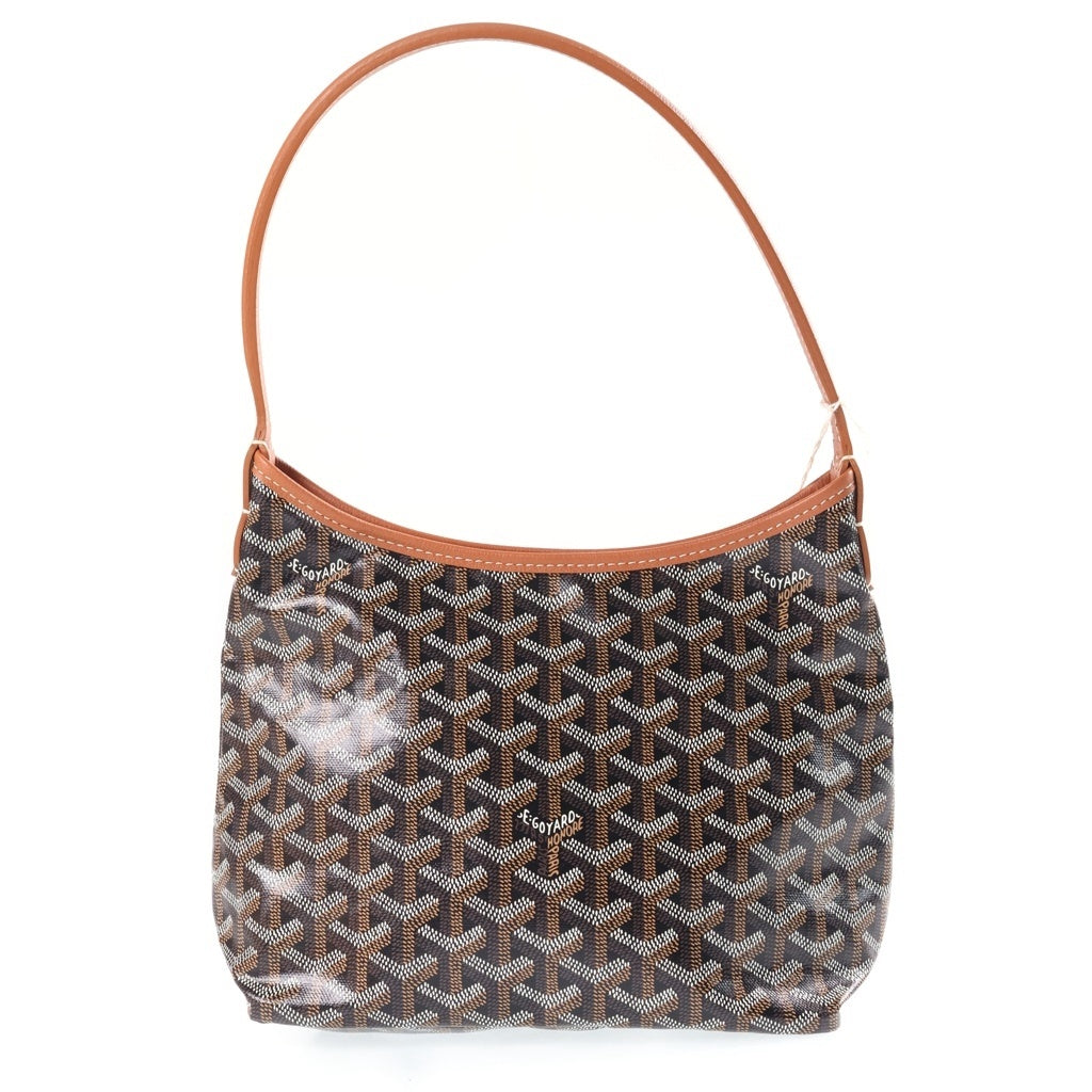 GOYARD(ゴヤール) ボエム ホーボー ミニ ショルダーバッグ ミニトートバッグ ブラウン レザー レディース