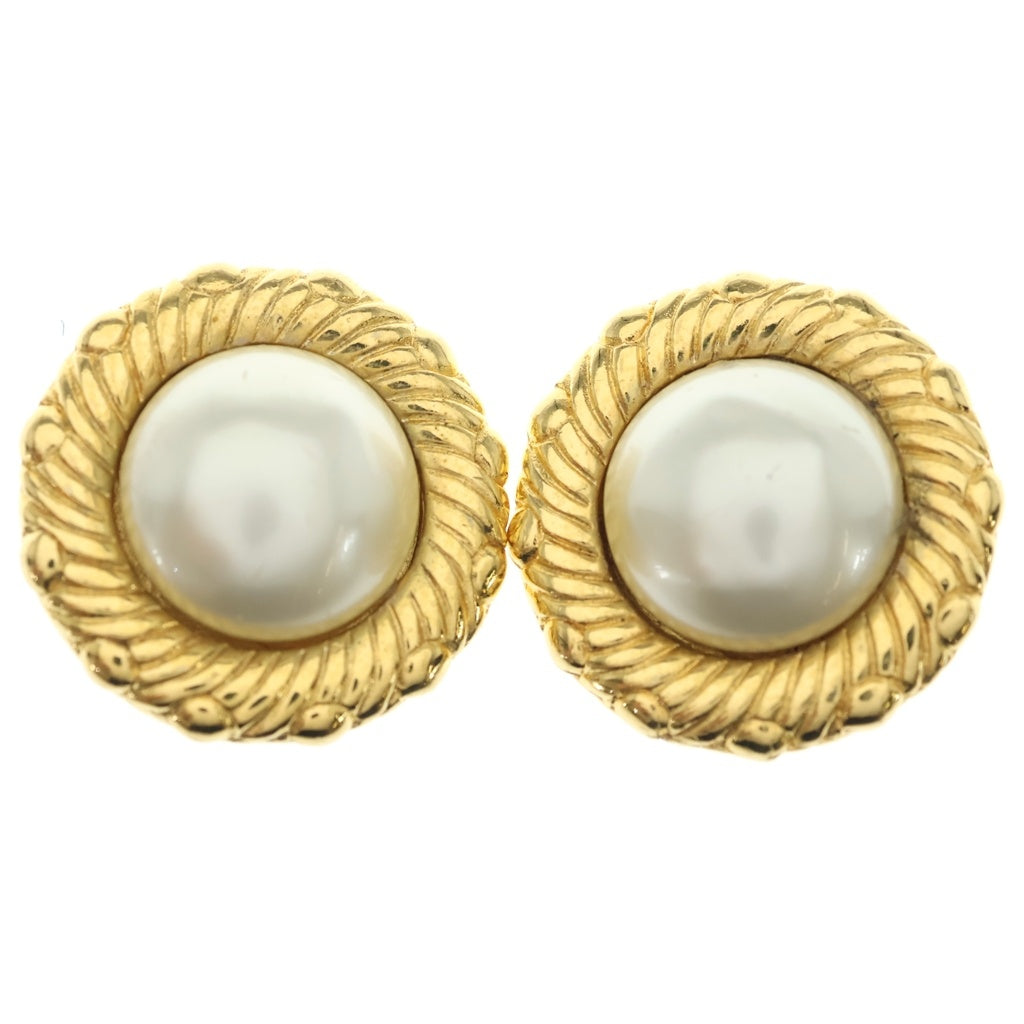 CHANEL(シャネル) パール イヤリング GP ゴールド レディース