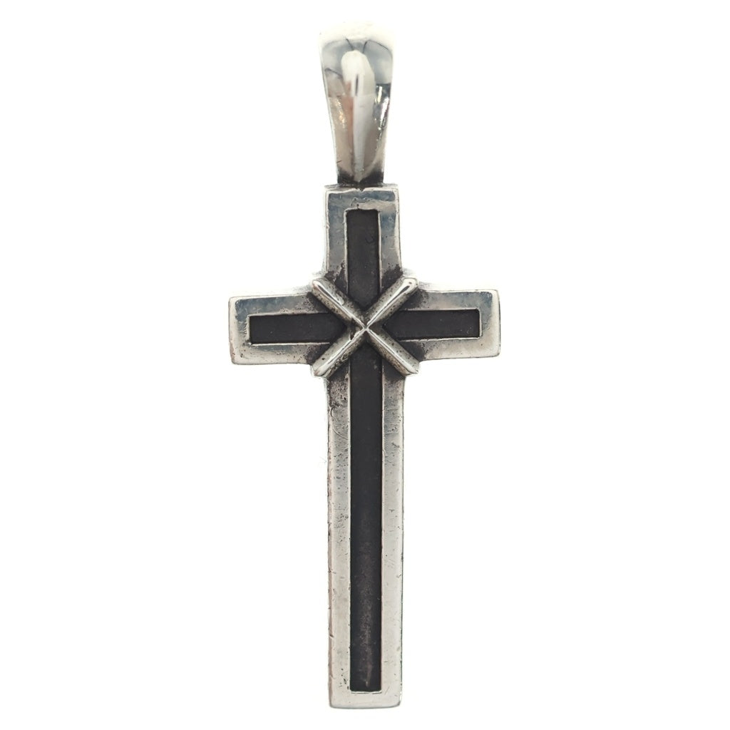 CHROME HEARTS(クロムハーツ) MAPPLE THORPE CRS CHRM メイプルソープ クロスチャーム ネックレストップ ペンダントトップ 925 シルバー BCA288