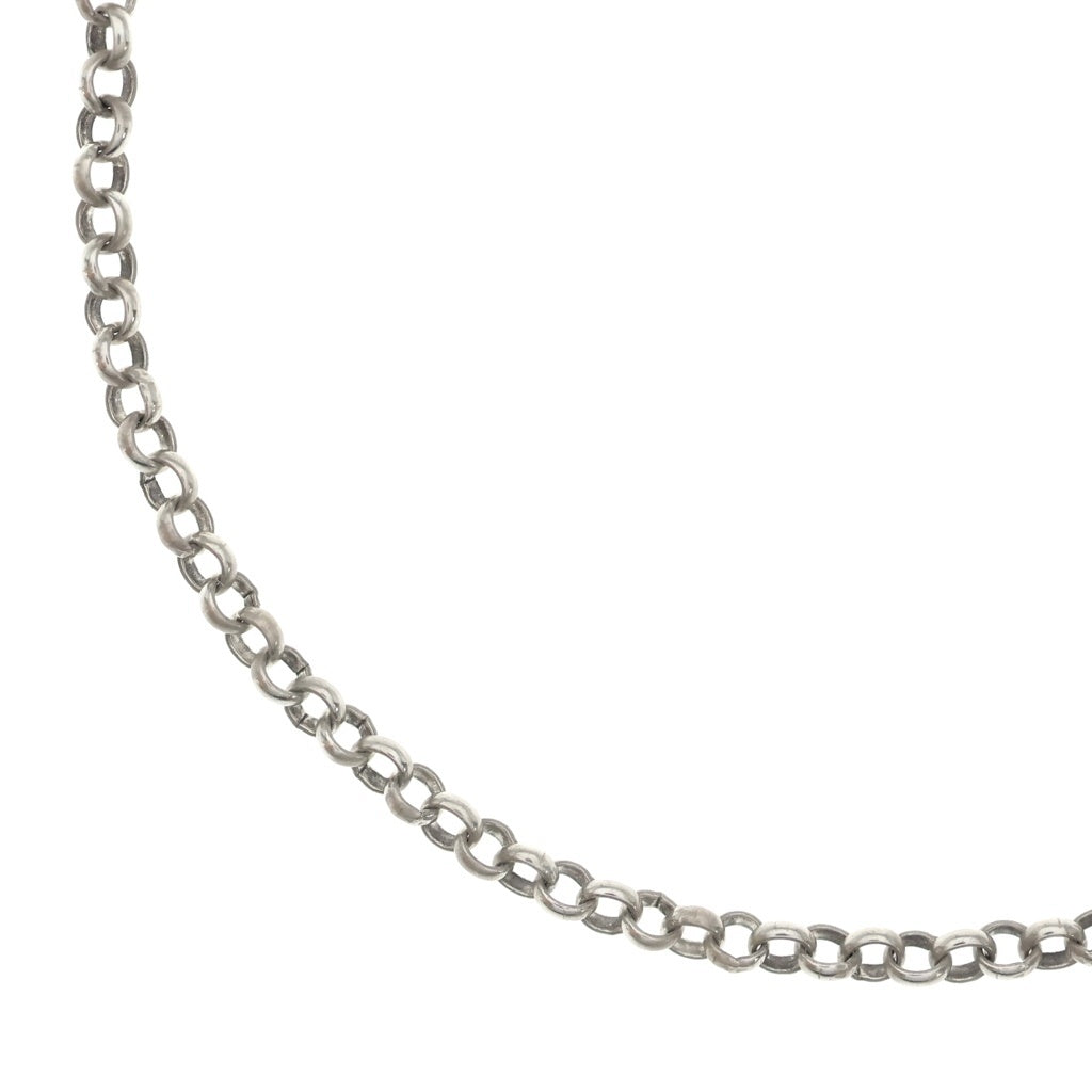CHROME HEARTS(クロムハーツ) NECKCHAIN R18 ロールチェーンネックレス ペンダント 18inch シルバー BCA083