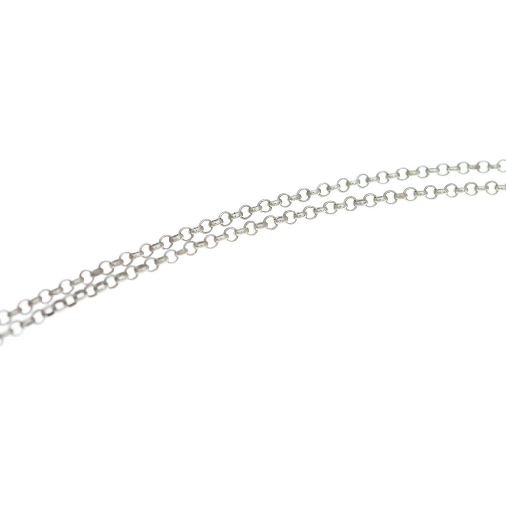 CHROME HEARTS(クロムハーツ) NECKCHAIN R18 ロールチェーンネックレス ペンダント 18inch シルバー BCA083