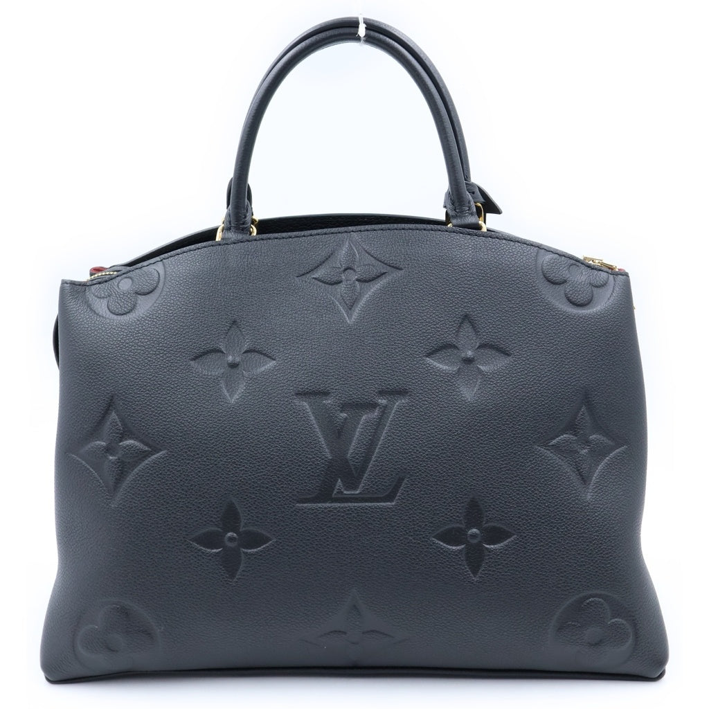 LOUIS VUITTON(ルイヴィトン) モノグラムアンプラント グラン・パレMM レザー ゴールド金具 2WAY ハンドバッグ ショルダーバッグ ICタイプ ノワール ブラック M45811 レディース
