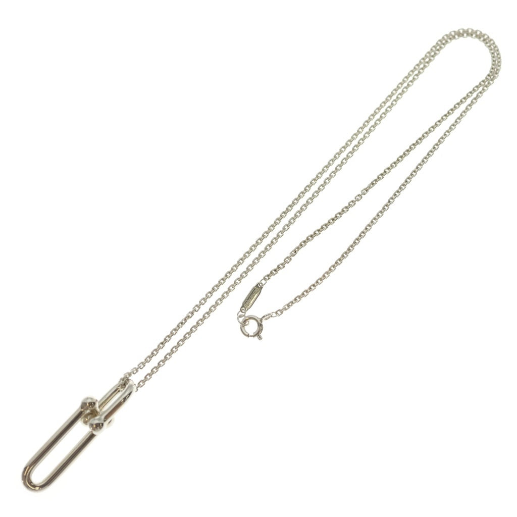 TIFFANY & Co.(ティファニー) ハードウェア ダブルリンク ネックレス ペンダント チェーン シルバー Ag925 レディース