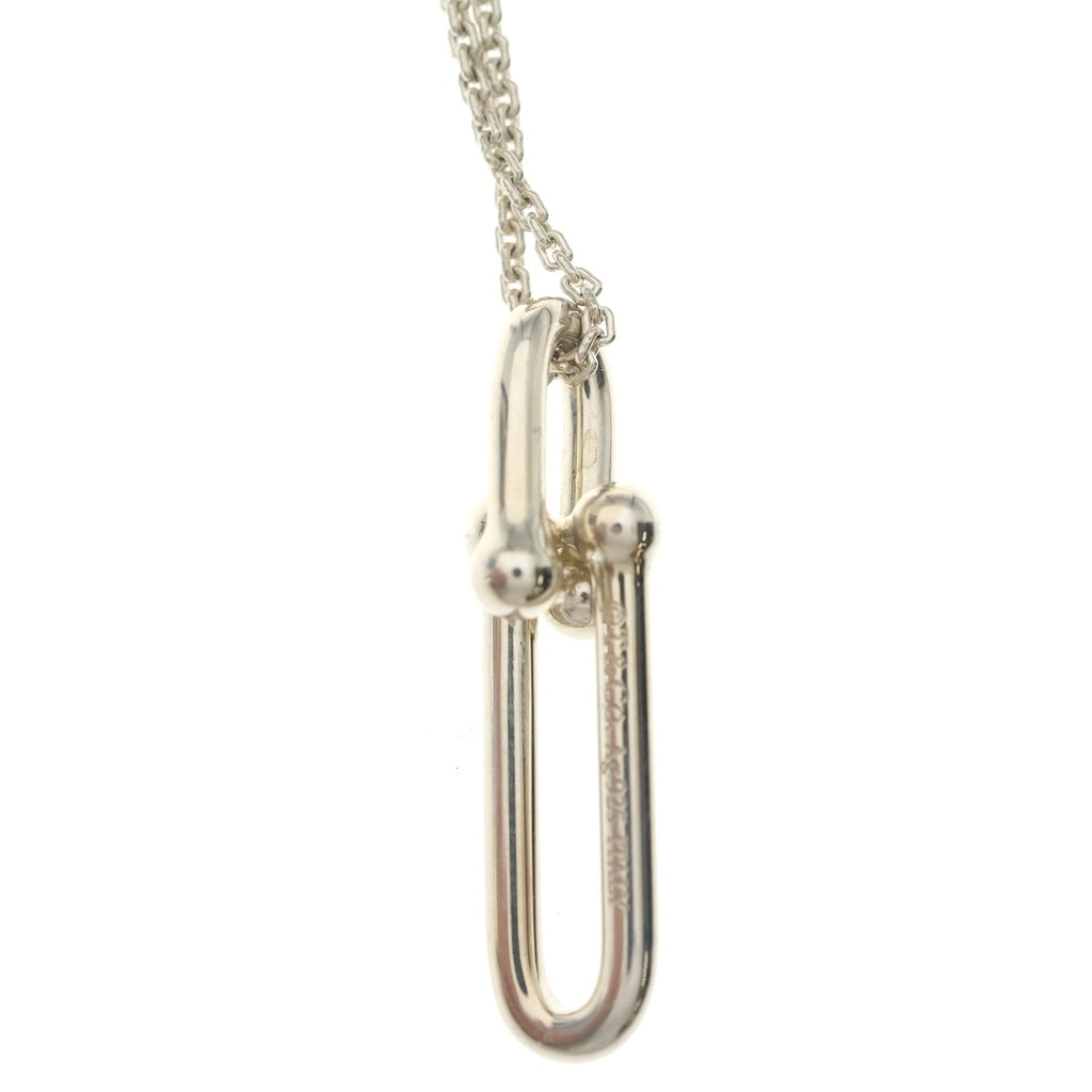 TIFFANY & Co.(ティファニー) ハードウェア ダブルリンク ネックレス ペンダント チェーン シルバー Ag925 レディース