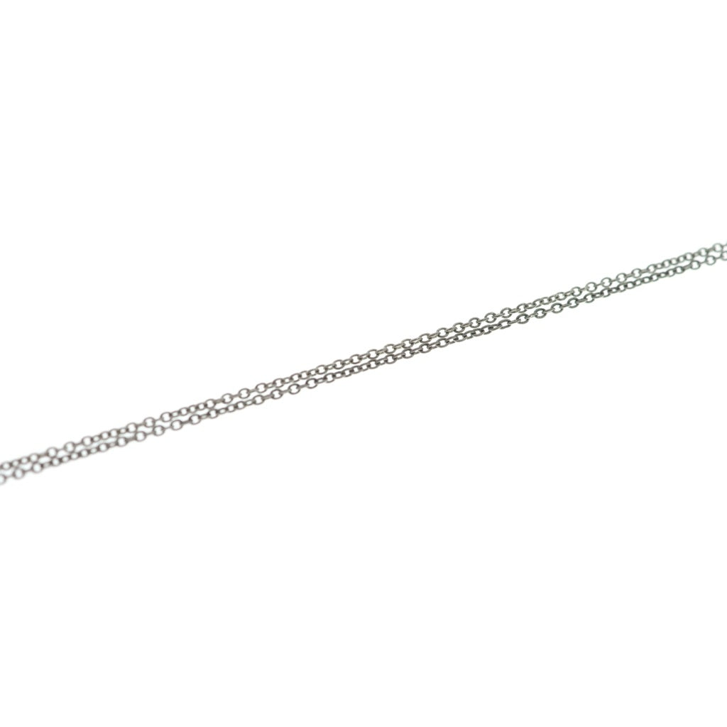 TIFFANY & Co.(ティファニー) バイザヤード ダイヤ ネックレス ペンダント チェーン シルバー 925 レディース