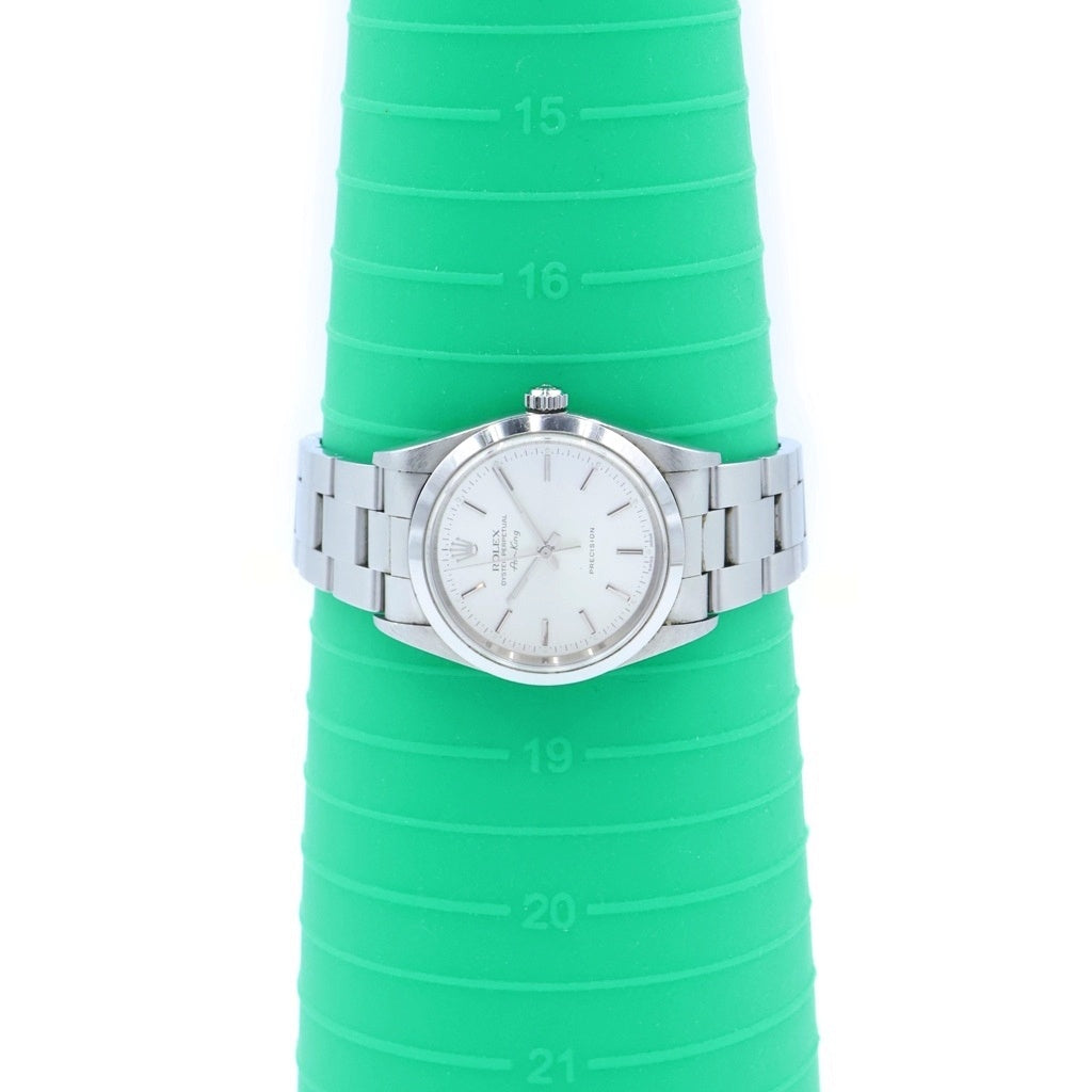 ROLEX(ロレックス) エアキング シルバー文字盤 ステンレス 自動巻き SS/AT 14000 A番 腕時計