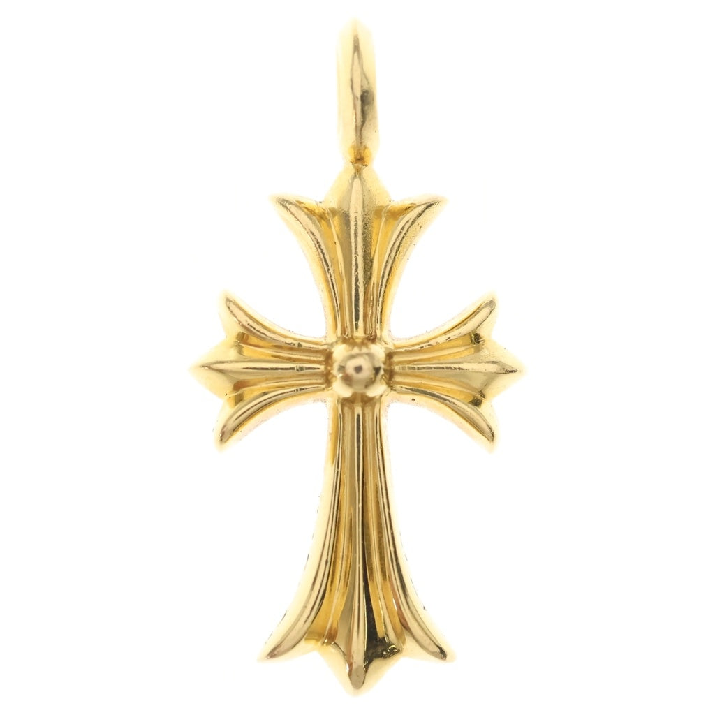 CHROME HEARTS(クロムハーツ) 22K TNY CRSF P/DIA タイニーファットクロス PAVEダイヤ ペンダントトップ ゴールドBCA033