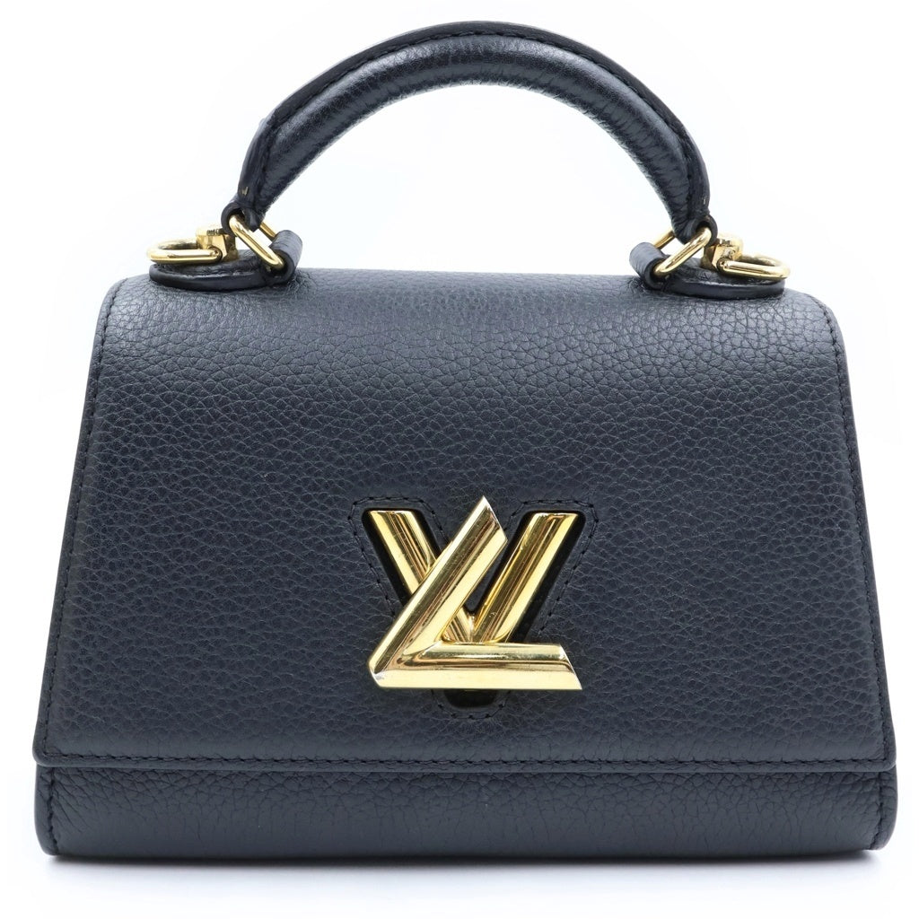 LOUIS VUITTON(ルイヴィトン) トリヨン ツイスト・ワンハンドルBB ハンドバッグ ショルダーバッグ 2WAY レザー ノワール M59091 レディース