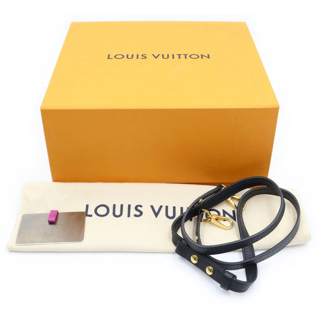 LOUIS VUITTON(ルイヴィトン) トリヨン ツイスト・ワンハンドルBB ハンドバッグ ショルダーバッグ 2WAY レザー ノワール M59091 レディース
