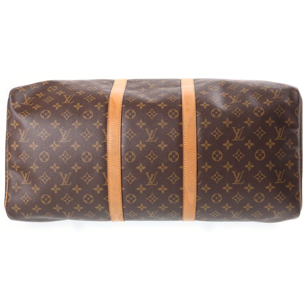 LOUIS VUITTON(ルイヴィトン) キーポル 55 ボストンバック モノグラム PVC レザー ブラウン M41424 レディース