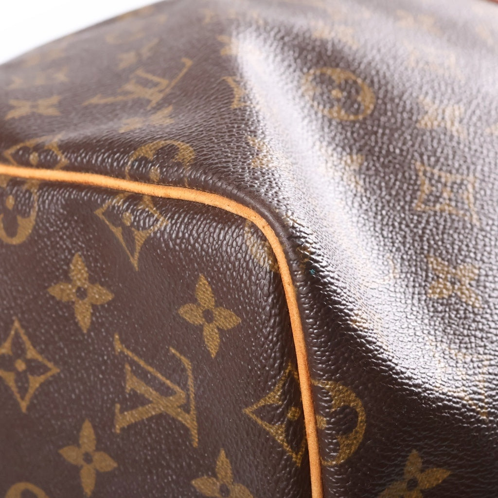 LOUIS VUITTON(ルイヴィトン) キーポル 55 ボストンバック モノグラム PVC レザー ブラウン M41424 レディース